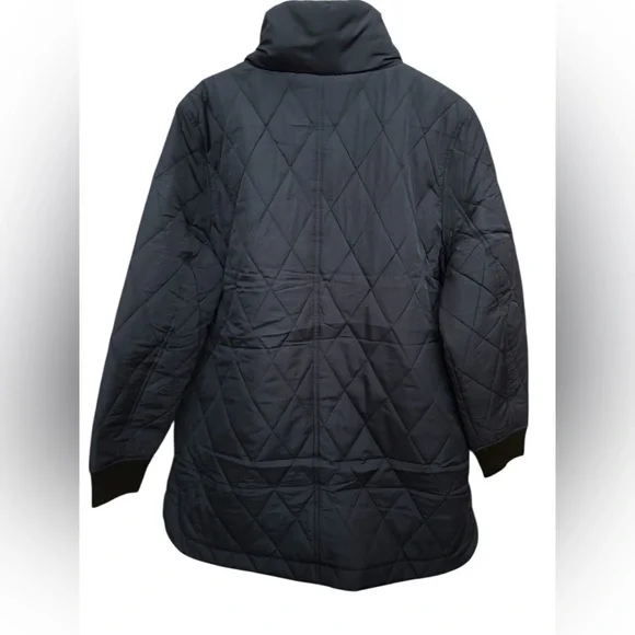 Weatherproof Navy Quilted Puffer Jacket